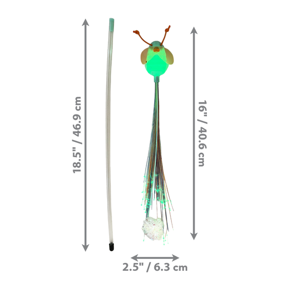 KONG - Teaser Glow Firefly (Cat Toy)