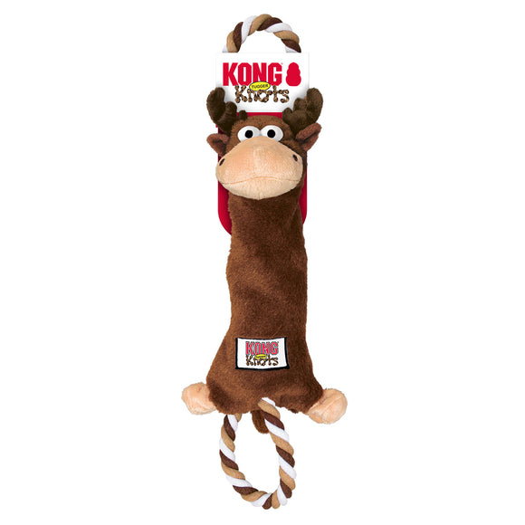 KONG - Tugger Knots Moose (For Dogs) 