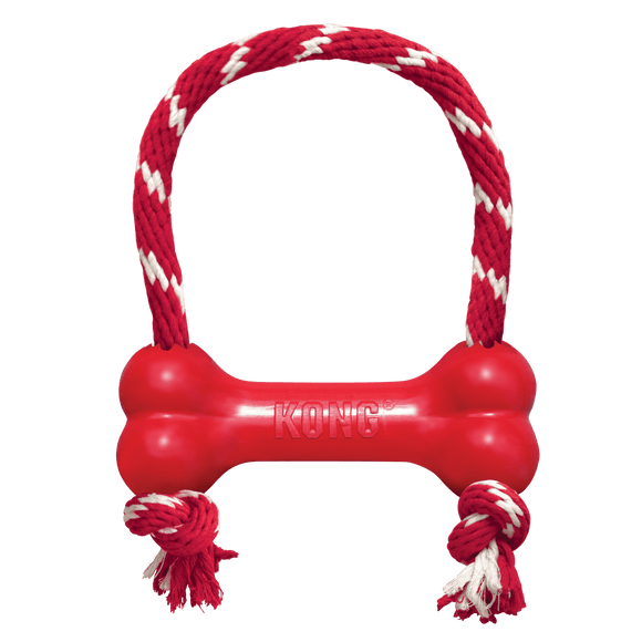 KONG - Goodie Bone with Rope (For Dogs)