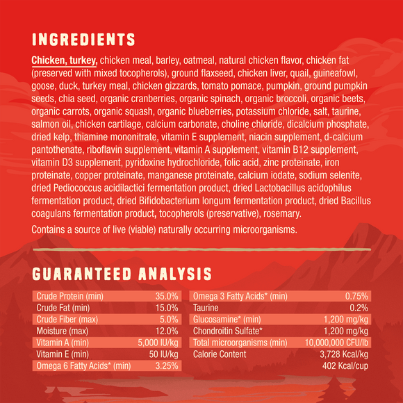 Stella & Chewy's Wild Red Raw Coated Wholesome Grains Prairie Recipe dry dog food
