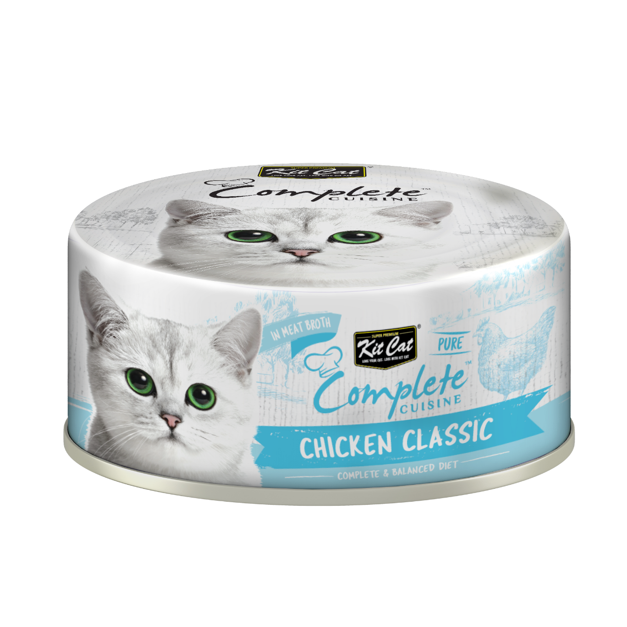 Kit Cat - Complete Cuisine - Chicken Classic (Wet Cat Food)