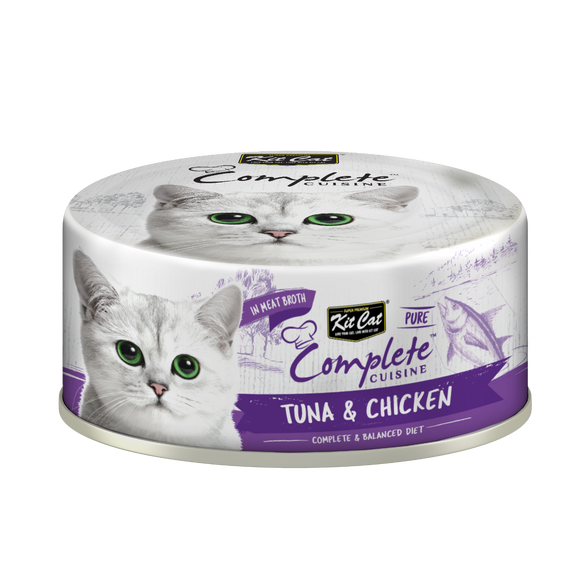 Kit Cat - Complete Cuisine - Tuna & Chicken (Wet Cat Food)
