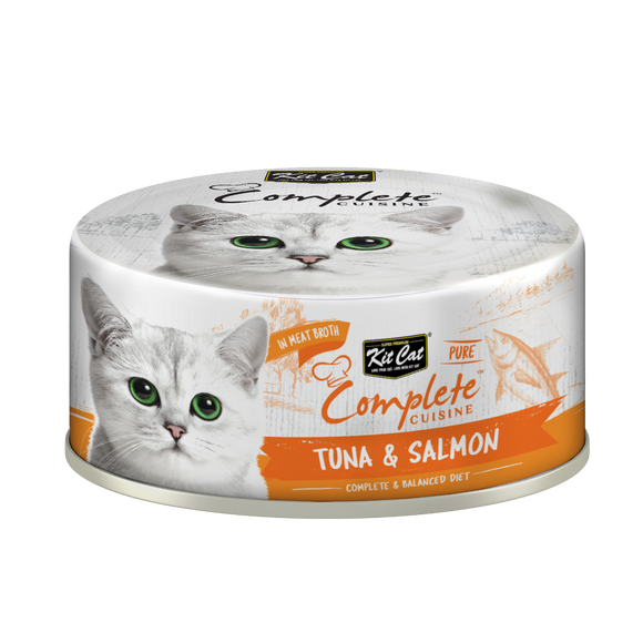 Kit Cat - Complete Cuisine - Tuna & Salmon (Wet Cat Food)