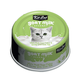 White Meat Tuna Flakes & Shrimp With Goat Milk (Wet Cat Food)