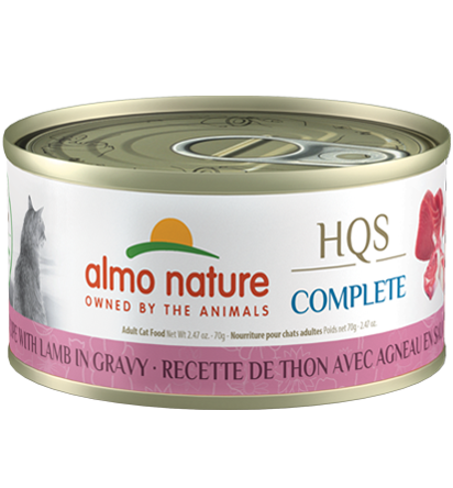 Almo Nature - HQS Complete Tuna Recipe with Lamb in Gravy (Wet Cat Food)