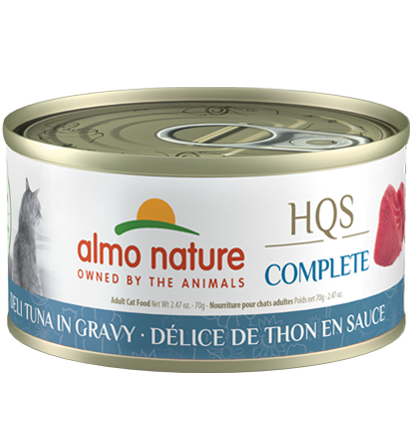 Almo Nature - HQS Complete Deli Tuna Recipe in Gravy (Wet Cat Food)