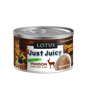 LOTUS - Just Juicy - Venison Recipe (Wet Cat Food)