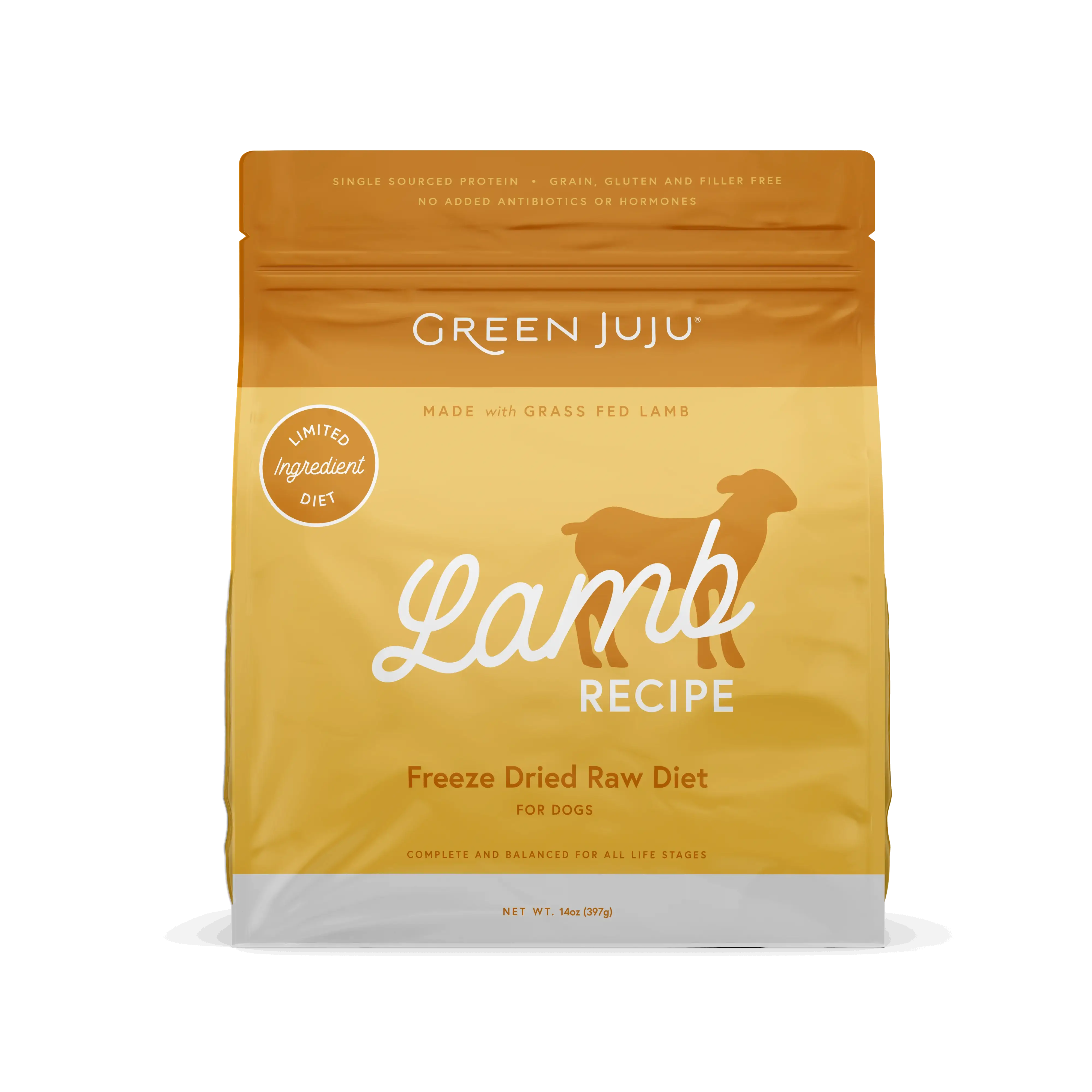 Green Juju - Freeze-Dried Lamb Recipe (For Dogs)
