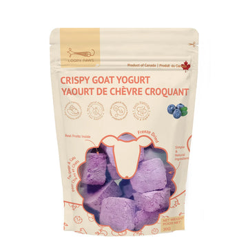 Loopy Paws - Crispy Goat Yogurt - Blueberry (For Dogs & Cats)