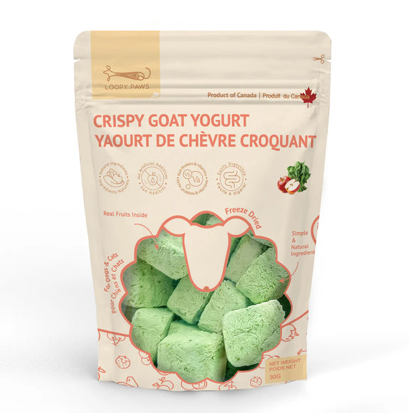 Loopy Paws - Crispy Goat Yogurt - Veggie & Apple (For Dogs & Cats)