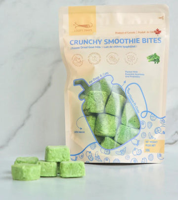 Loopy Paws - Crunchy Smoothie Bites - Kale (For Dogs & Cats)