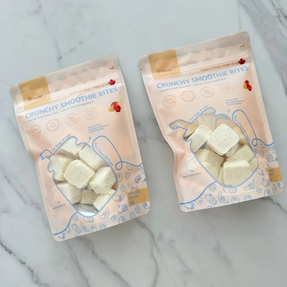 Loopy Paws - Crunchy Smoothie Bites - Mango & Apple (For Dogs & Cats)