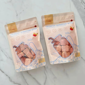 Loopy Paws - Crunchy Smoothie Bites - Strawberry & Banana (For Dogs & Cats)