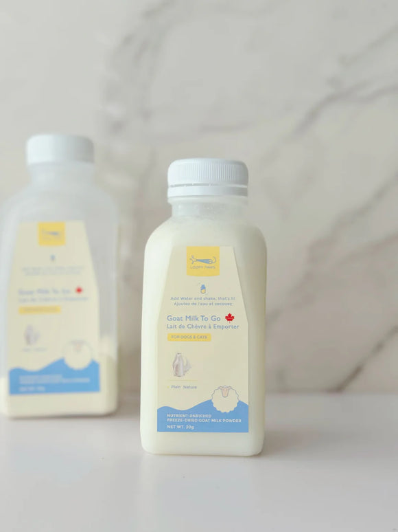 Loopy Paws - Goat Milk To Go - Plain (For Dogs & Cats)
