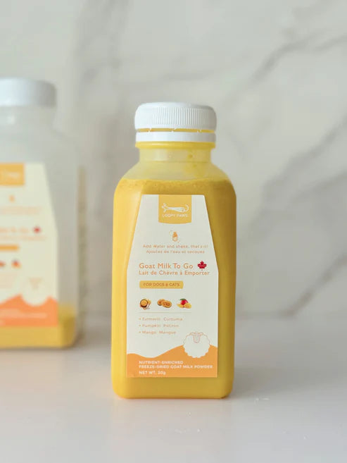 Loopy Paws - Goat Milk To Go - Pumpkin,Turmeric,Mango (For Dogs & Cats)