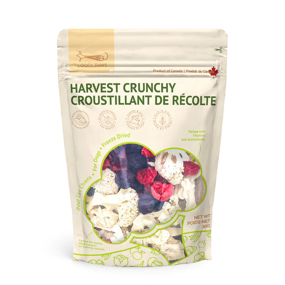 Loopy Paws | Harvest Crunchy Cauliflower Mix: Freeze Dried Topper