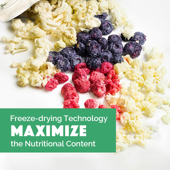 Loopy Paws | Harvest Crunchy Cauliflower Mix: Freeze Dried Topper