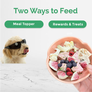 Loopy Paws | Harvest Crunchy Cauliflower Mix: Freeze Dried Topper