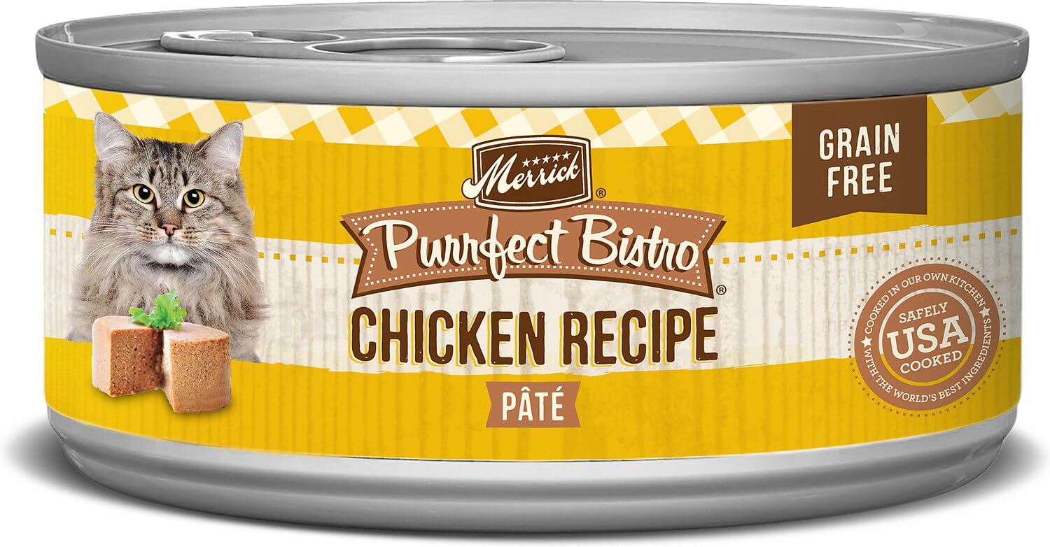Merrick - Purrfect Bistro Grain Free Chicken Pâté (Canned Cat Food)