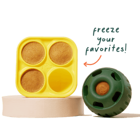woof Pupsicle Treat Tray silicone mould for frozen dog treats