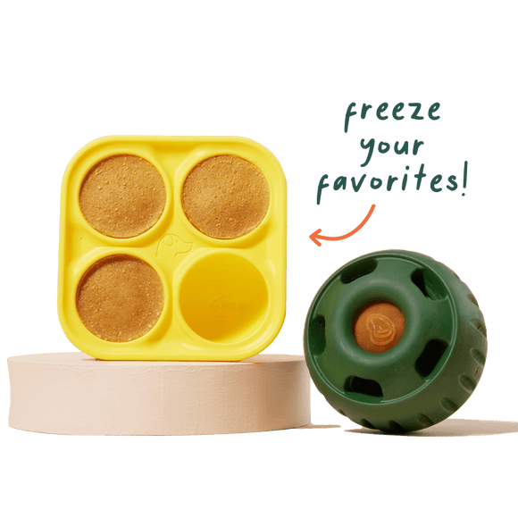 woof Pupsicle Treat Tray silicone mould for frozen dog treats