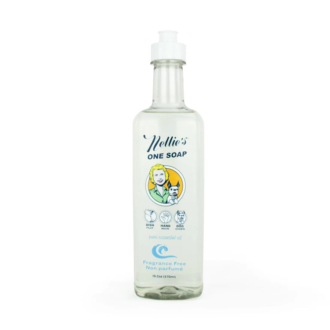Nellie's - One Soap - Fragrance Free Multi-purpose Liquid Soap