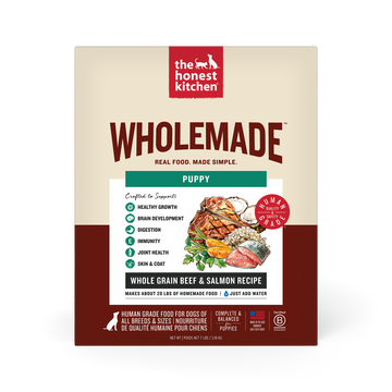 The Honest Kitchen Wholemade Whole Grain Beef & Salmon for Puppies