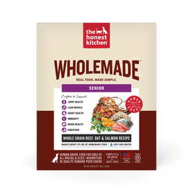 The Honest Kitchen Wholemade Whole Grain Beef, Oat & Salmon for Seniors