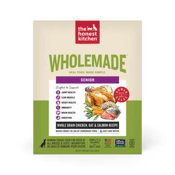 The Honest Kitchen Wholemade Whole Grain Chicken, Oat & Salmon for Seniors