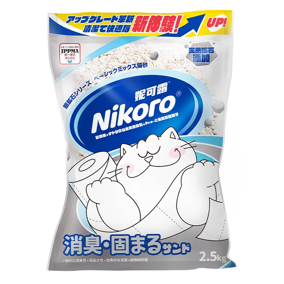 Nikoro - Clumping Clay Mixed Tofu Cat Litter