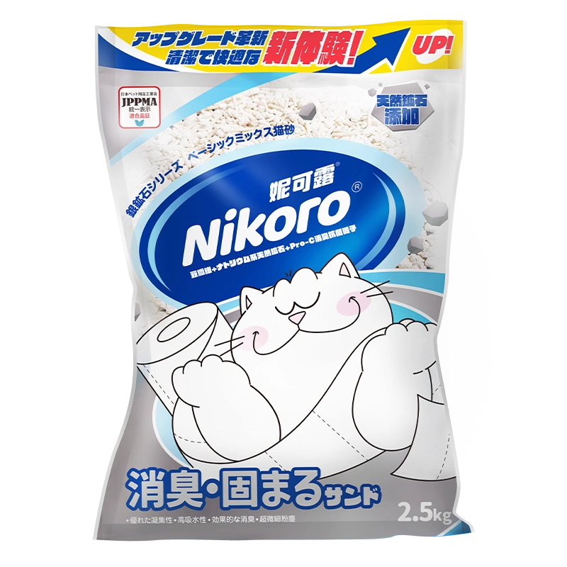 Nikoro - Clumping Clay Mixed Tofu Cat Litter