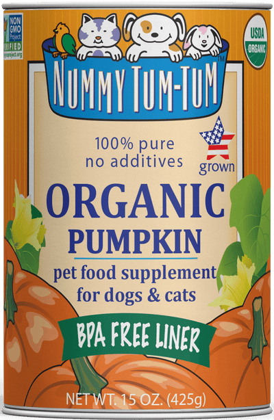 Nummy Tum Tum - Organic Pumpkin For Pets (For Dogs & Cats)