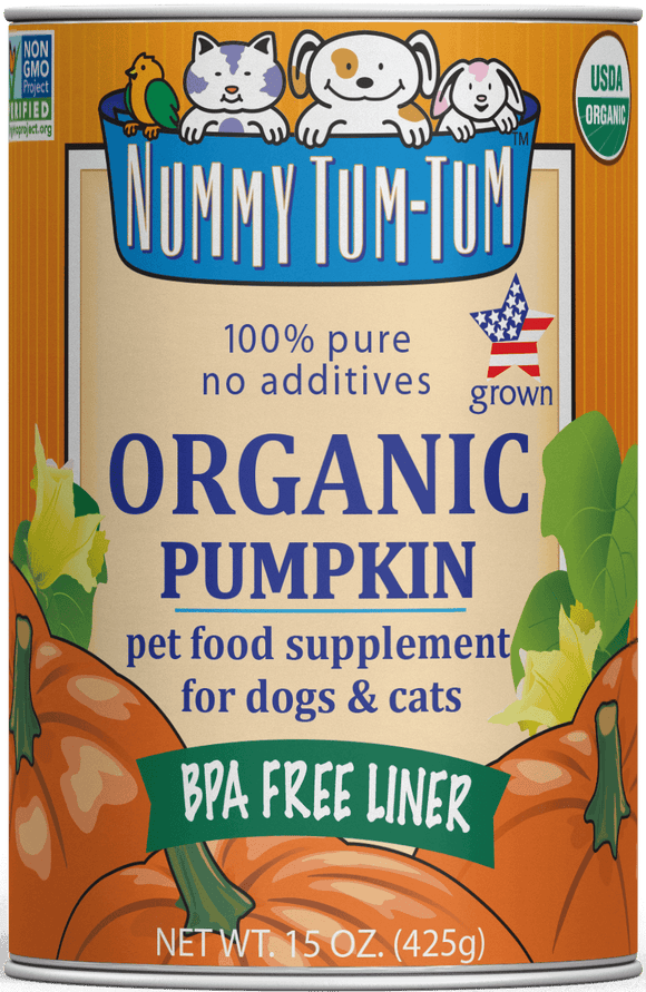 Nummy Tum Tum - Organic Pumpkin For Pets (For Dogs & Cats)