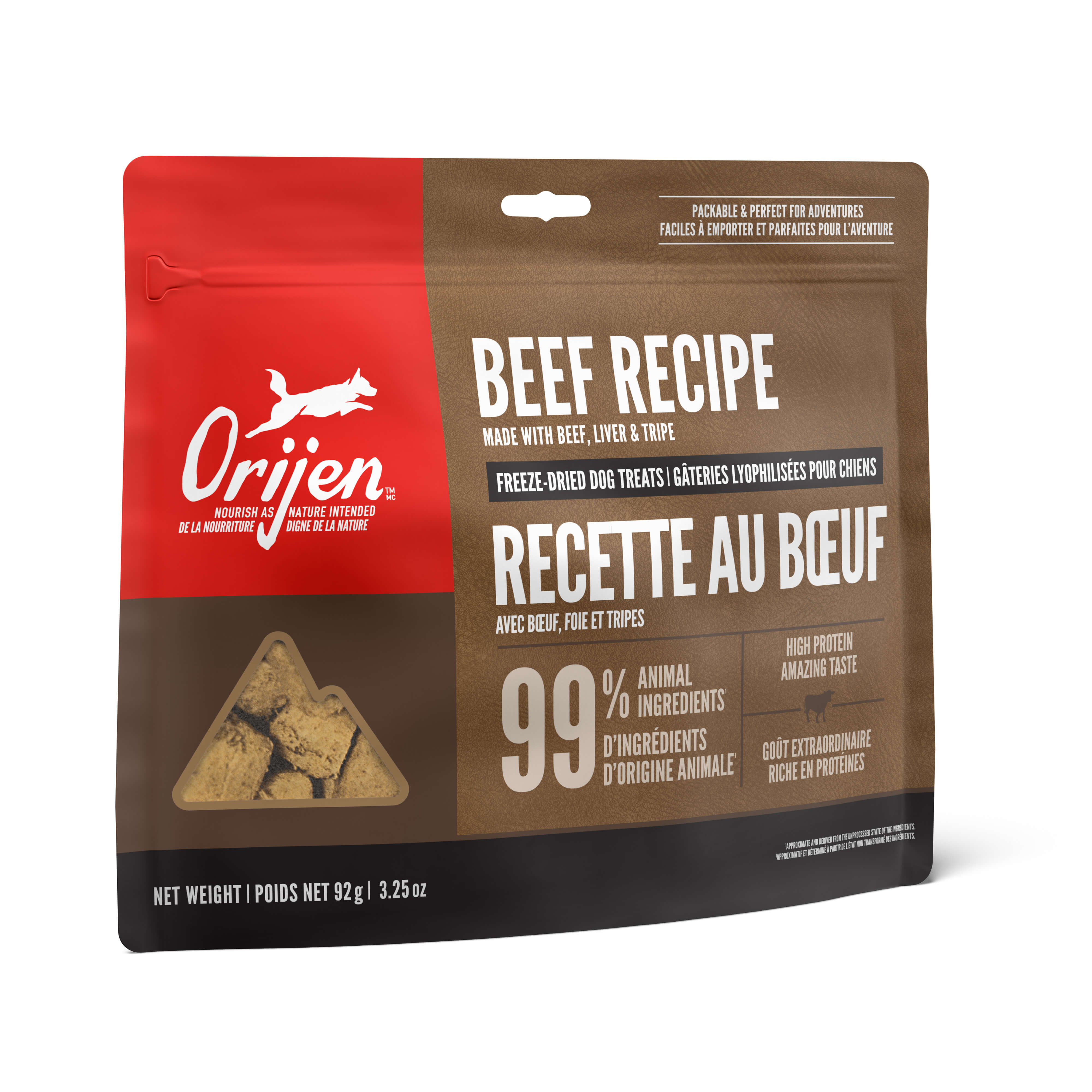 Orijen - Beef Freeze-Dried Dog Treats (For Dogs)