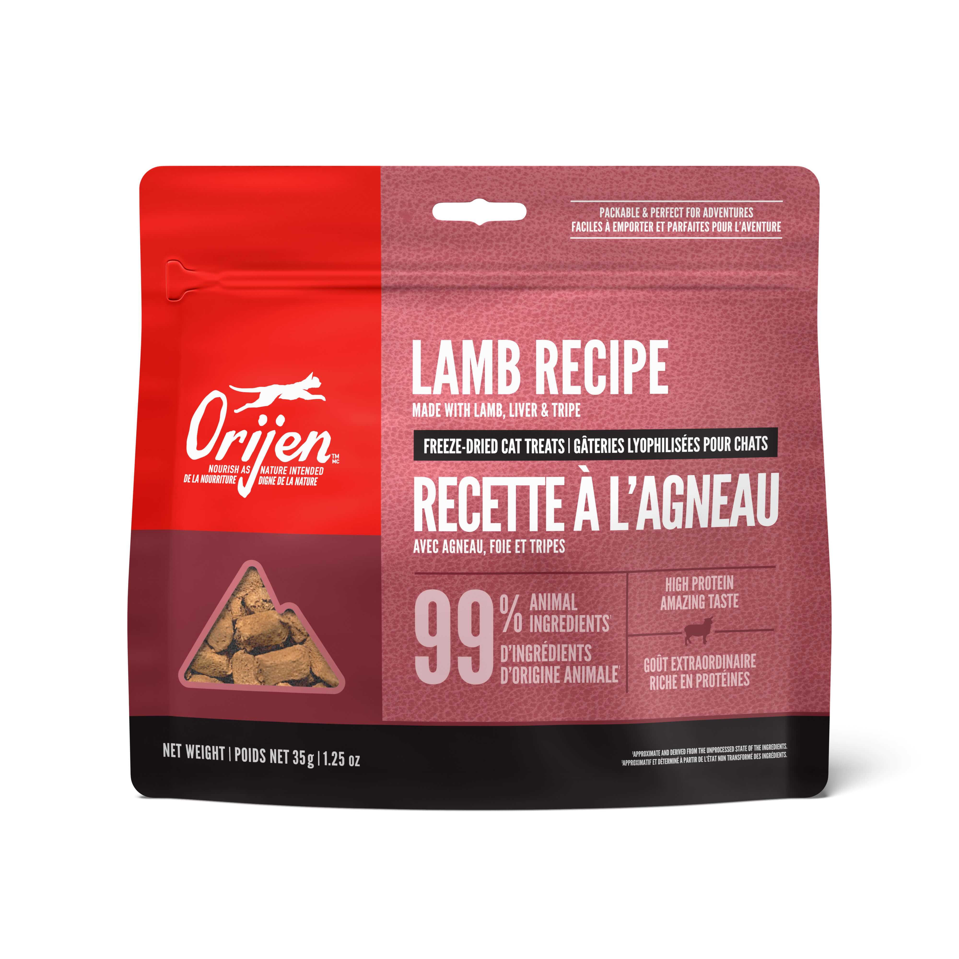 Orijen - Lamb Recipe Freeze-Dried Treats (For Cats)