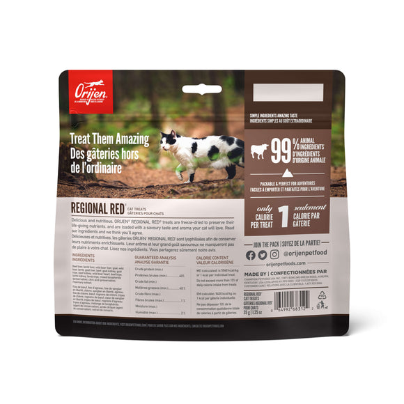 Orijen - Regional Red Freeze-Dried Treats (For Cats)