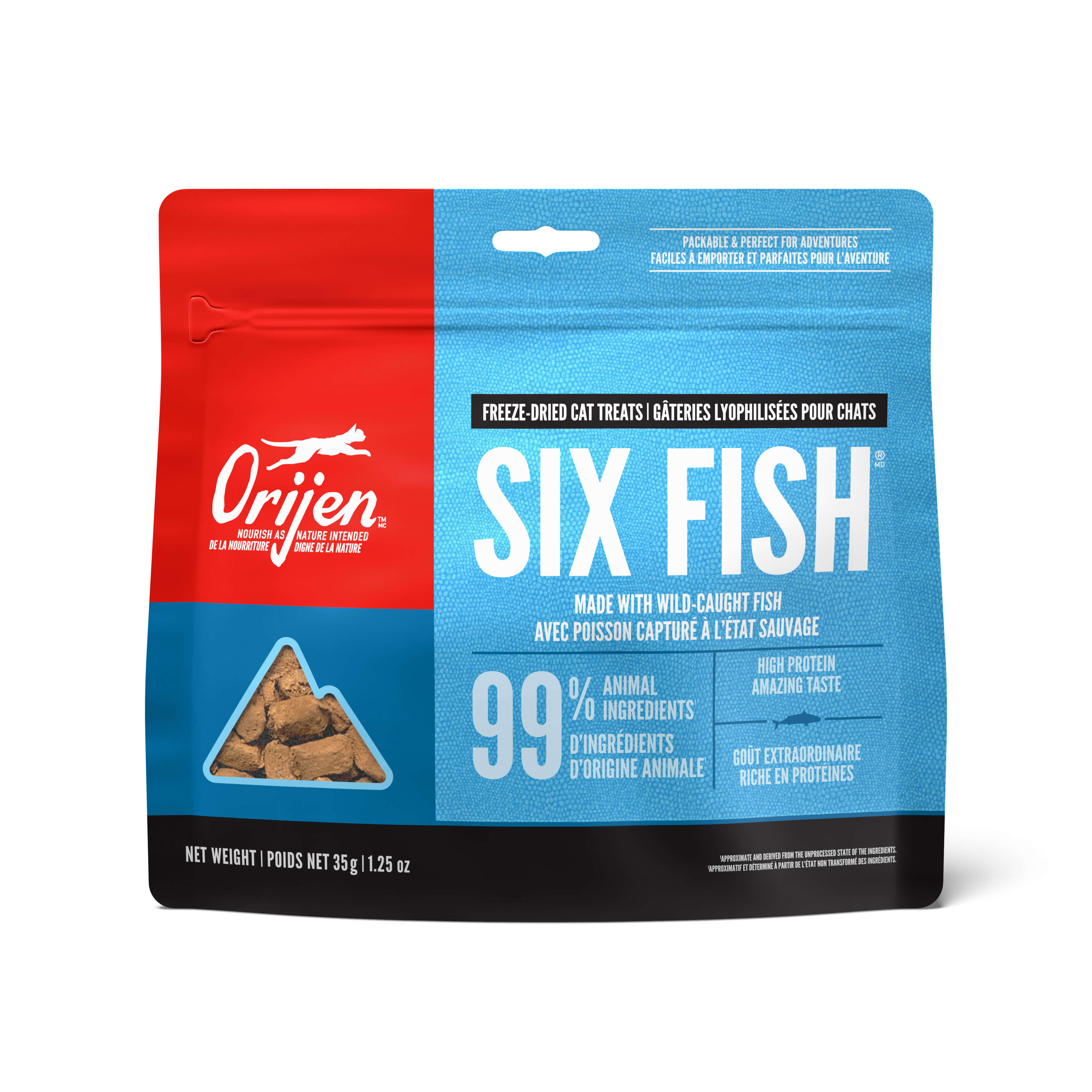Orijen - Six Fish Freeze-Dried Treats (For Cats)
