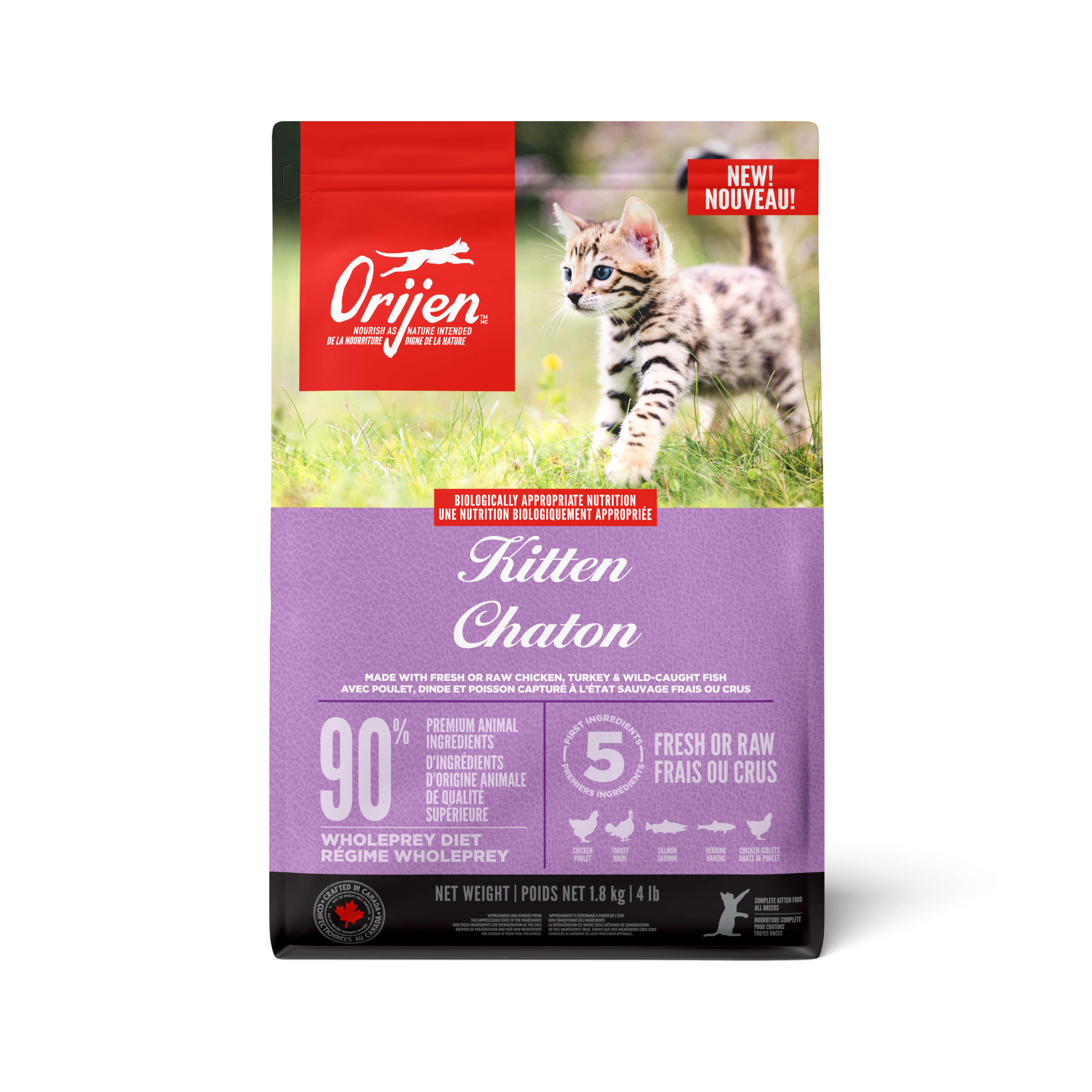 Orijen - Kitten Formula (Dry Cat Food)