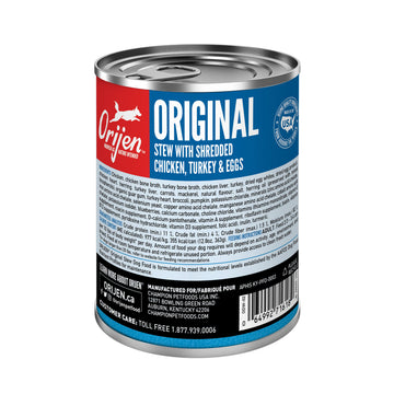 Orijen - Original Stew Recipe With Chicken, Turkey & Eggs (Wet Dog Food)