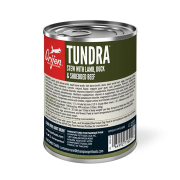 Orijen - Tundra Stew Recipe With Shredded Beef, Duck & Lamb (Wet Dog Food)