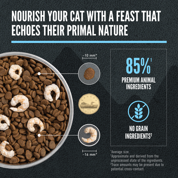 ORIJEN Wild Reserve Wild-Caught Fish Cat Food animal ingredient percentage