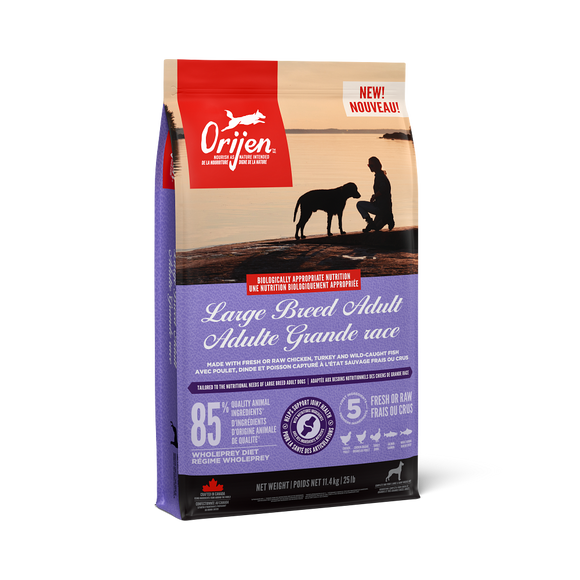 ORIJEN Large Breed Adult 11.4kg bag, front
