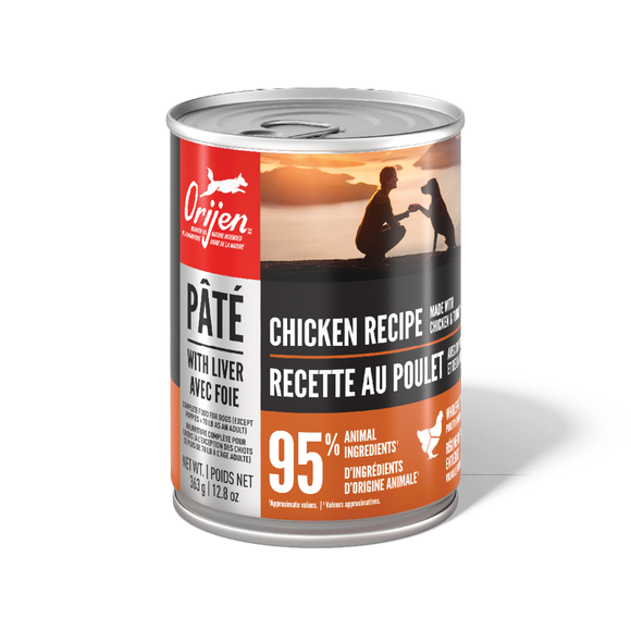 ORIJEN Chicken Recipe Pâté with Liver 363g can