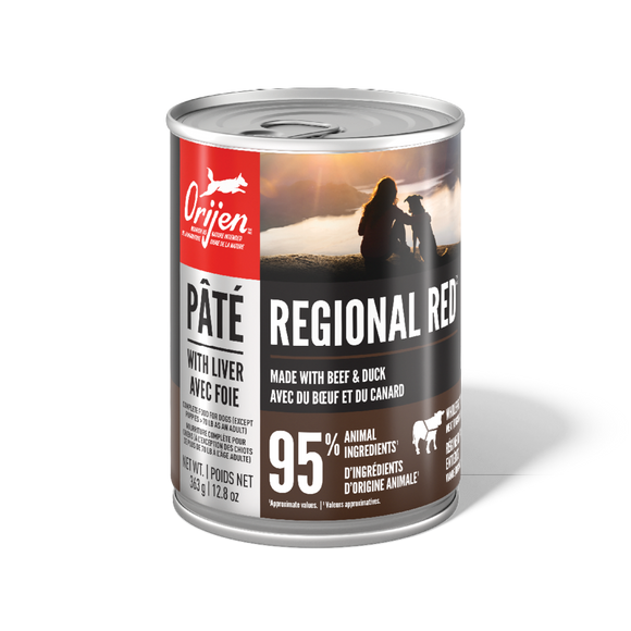 ORIJEN Regional Red Pâté with Liver 363g can