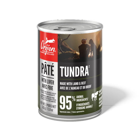 ORIJEN Tundra Pâté with Liver 363g can