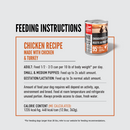 ORIJEN Chicken Recipe Pâté with Liver feeding guide