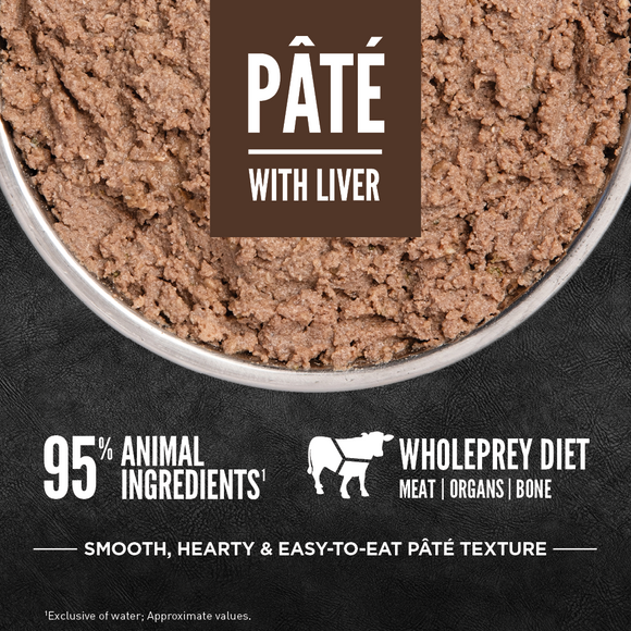 ORIJEN Regional Red Pâté with Liver pâté in a bowl