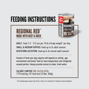 ORIJEN Regional Red Pâté with Liver feeding guide