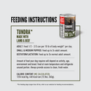 ORIJEN Tundra Pâté with Liver feeding guide