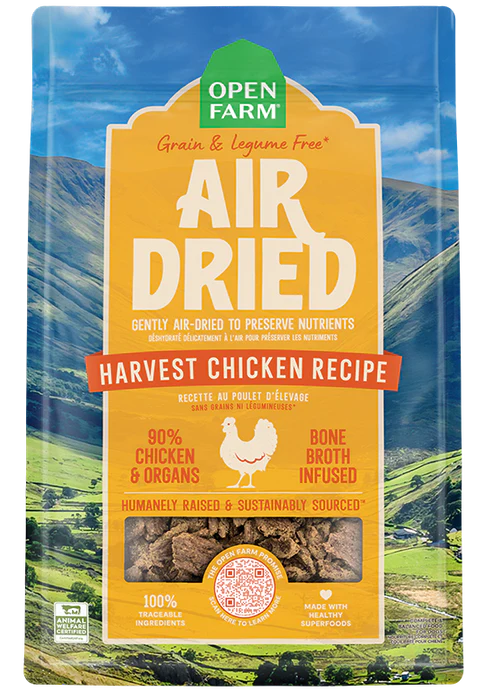 Open Farm - Air Dried Harvest Chicken Recipe (For Dogs)